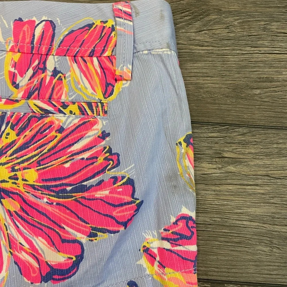 Lilly Pulitzer Walsh Short Party Purple Dahlia Size 0 - Picture 10 of 10